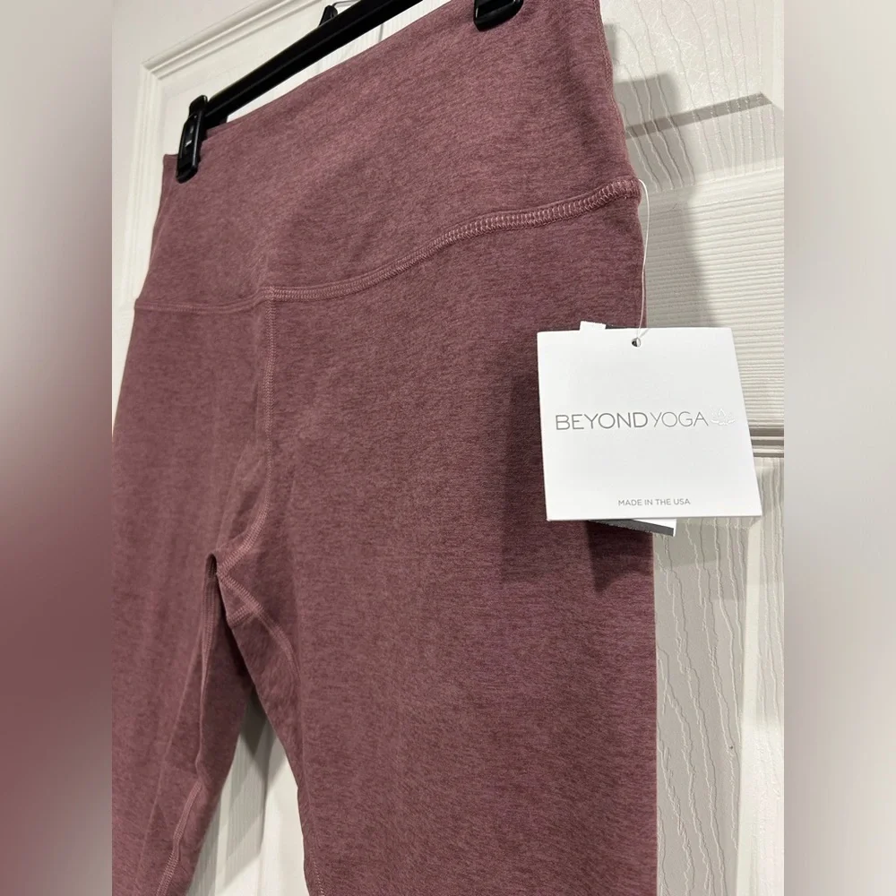 Beyond Yoga Women's 1X Spacedye Caught In The Midi High Waisted Legging NWT Plus